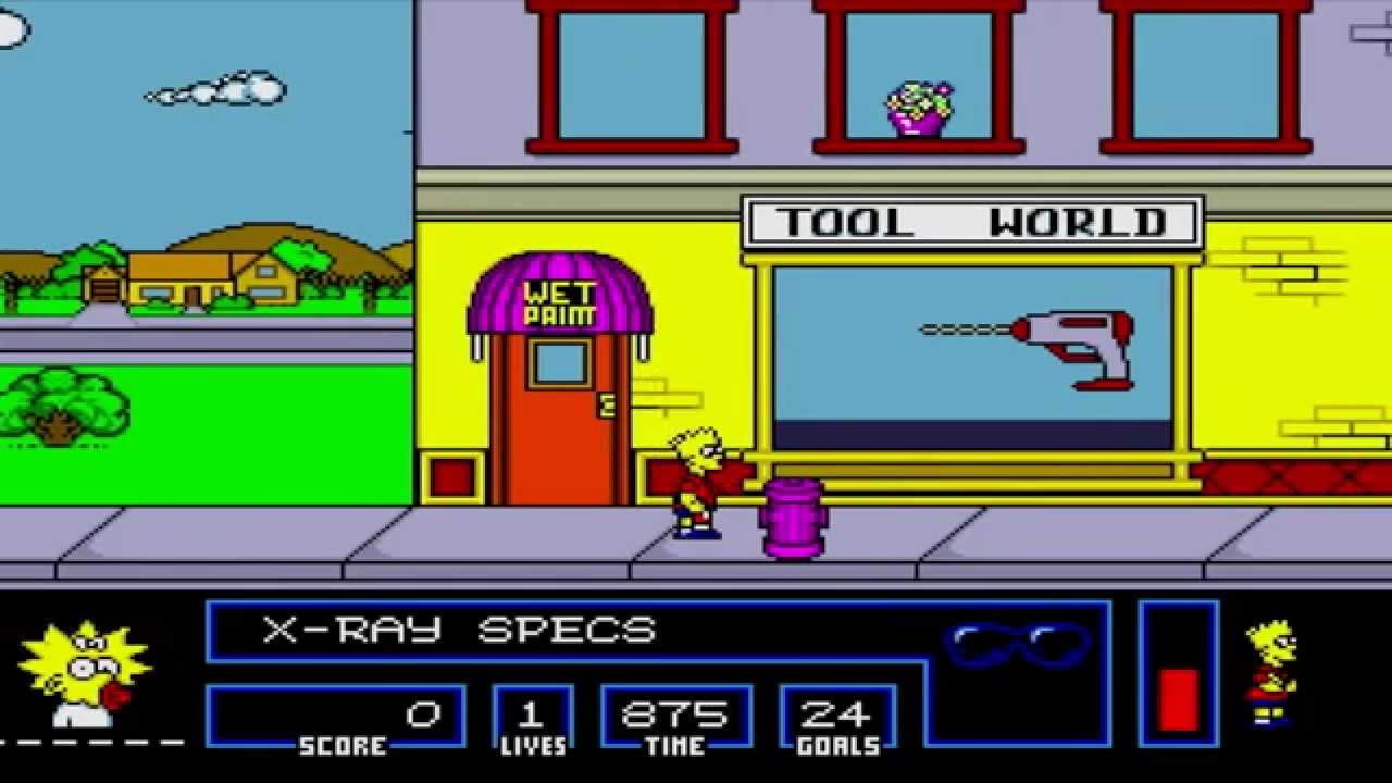 The Simpsons Bart VS The Space Mutants! (Sega Genesis) Gameplay Commentary!