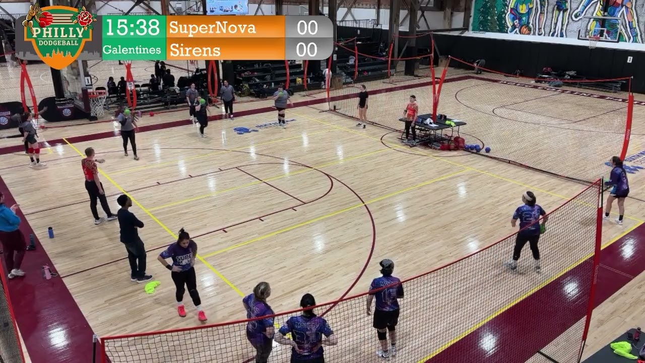 SuperNova vs Sirens | Bronze Medal Game | Philly Dodgeball Galentines 2026