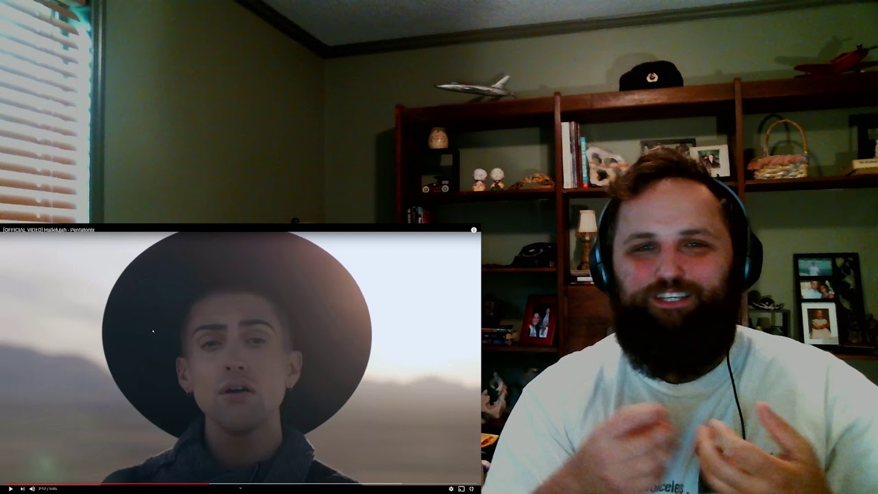 The Bushy Beard REACTS to Hallelujah by Pentatonix!!