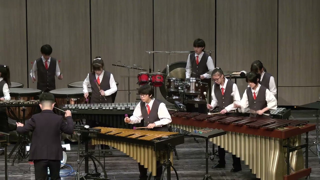 新竹市育賢國中《Beneath》指揮/張方鴻  113學年度全國學生音樂比賽 北區打擊樂合奏 國中團體組決賽