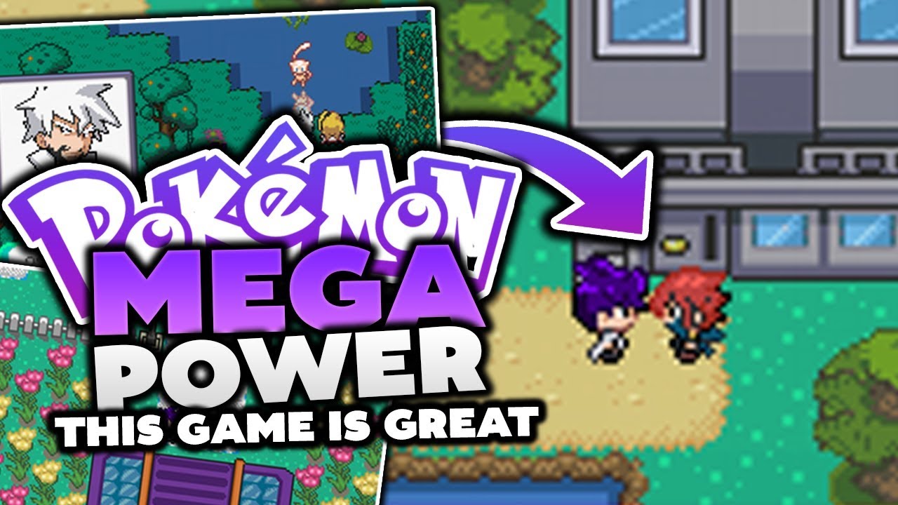 WE ARE THE PROFESSOR!? Pok&eacute;mon Mega Power - Pokemon Rom Hack - GAMEPLAY and Download