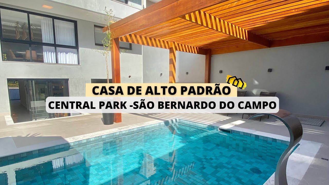 CASA DE ALTO PADRÃO NO CENTRAL PARK EM SÃO BERNARDO DO CAMPO!!!