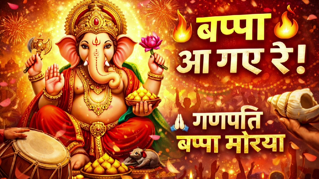 बप्पा आ गए रे | New Ganesh Song 2026 | Ganpati Bappa Morya