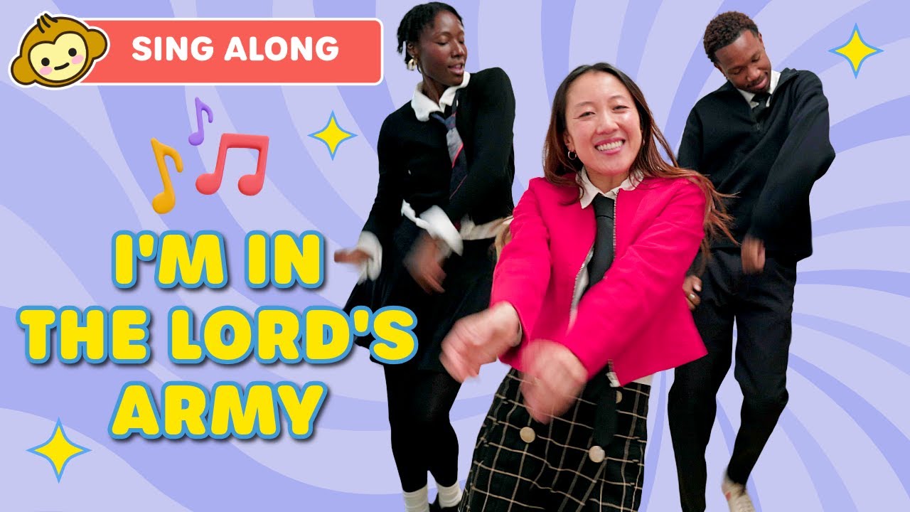 I'm in the Lord's Army, Yes Sir! | Music Video with Motions & Lyrics | CJ and Friends
