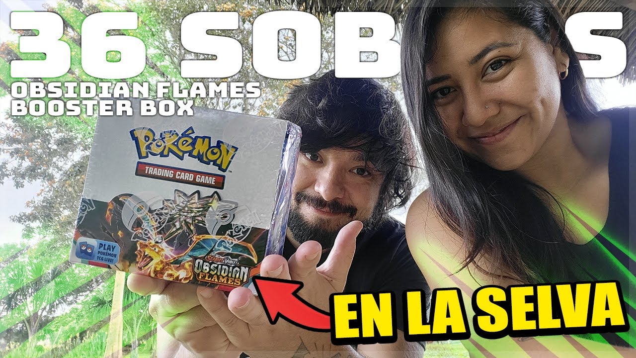 De la selva sus cartas! 🔥 Booster Box de Obsidian Flames