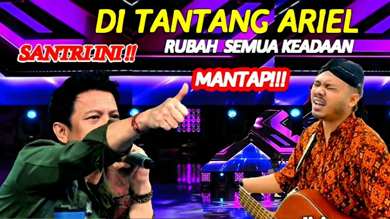 🔴Di Tantang Ariel Bawakan Lagu Nike Ardila Semua juri Terkejut Ciri khas suaranya