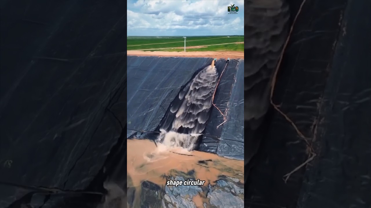 Why HDPE Geomembrane is the Best Pond Liner!                            #documentary#usashorts#fyp