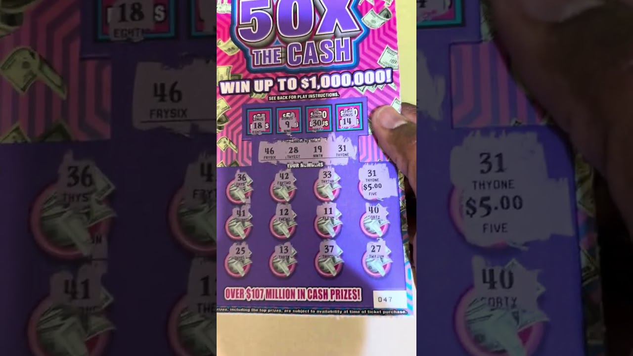 50x the cash tickets 