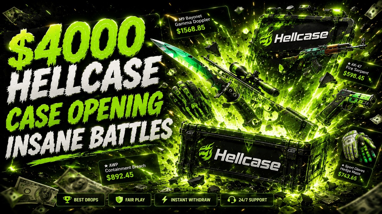 🔥 $4000 HELLCASE CASE OPENING 💸 INSANE BATTLES | hellcase case opening 2026