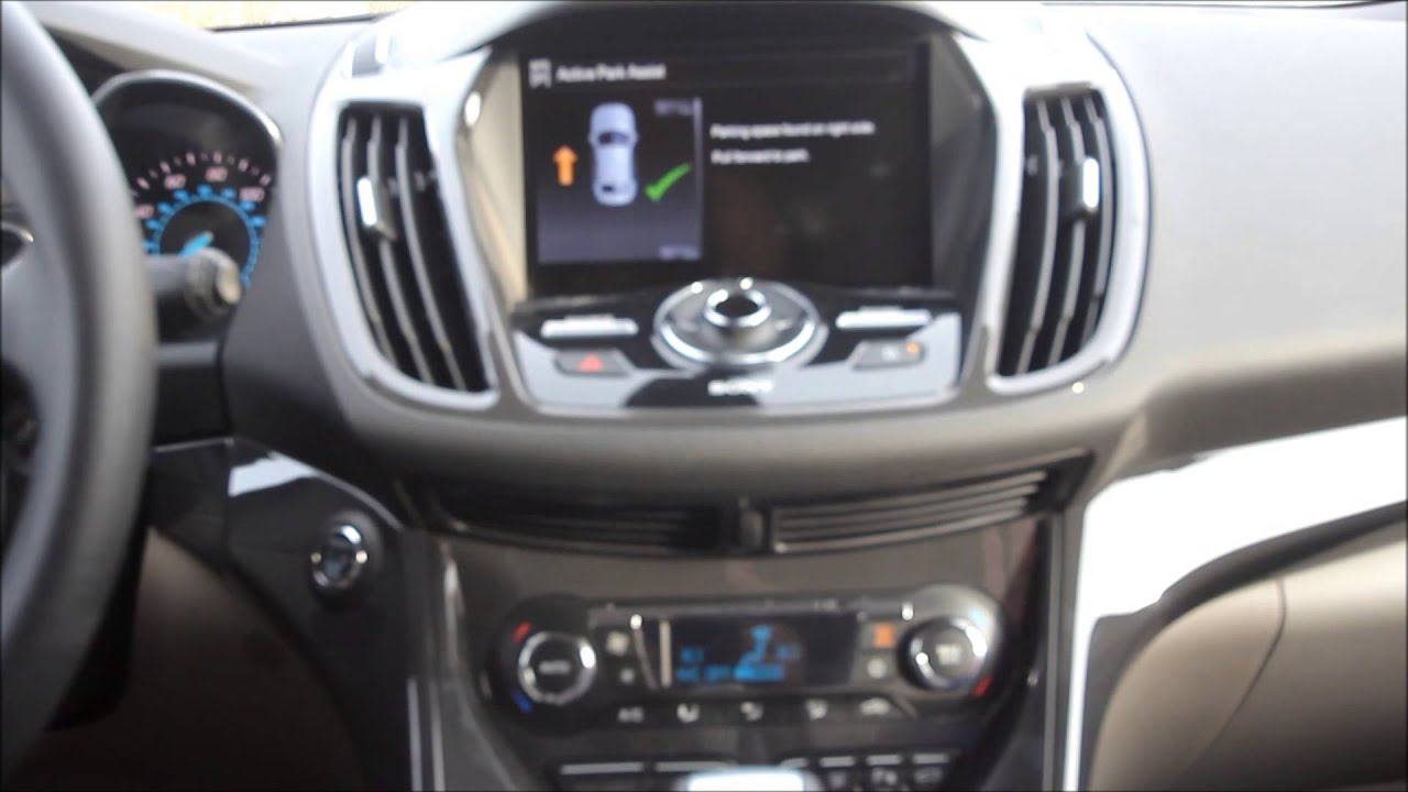 How to use parking assist in a new 2014 Escape