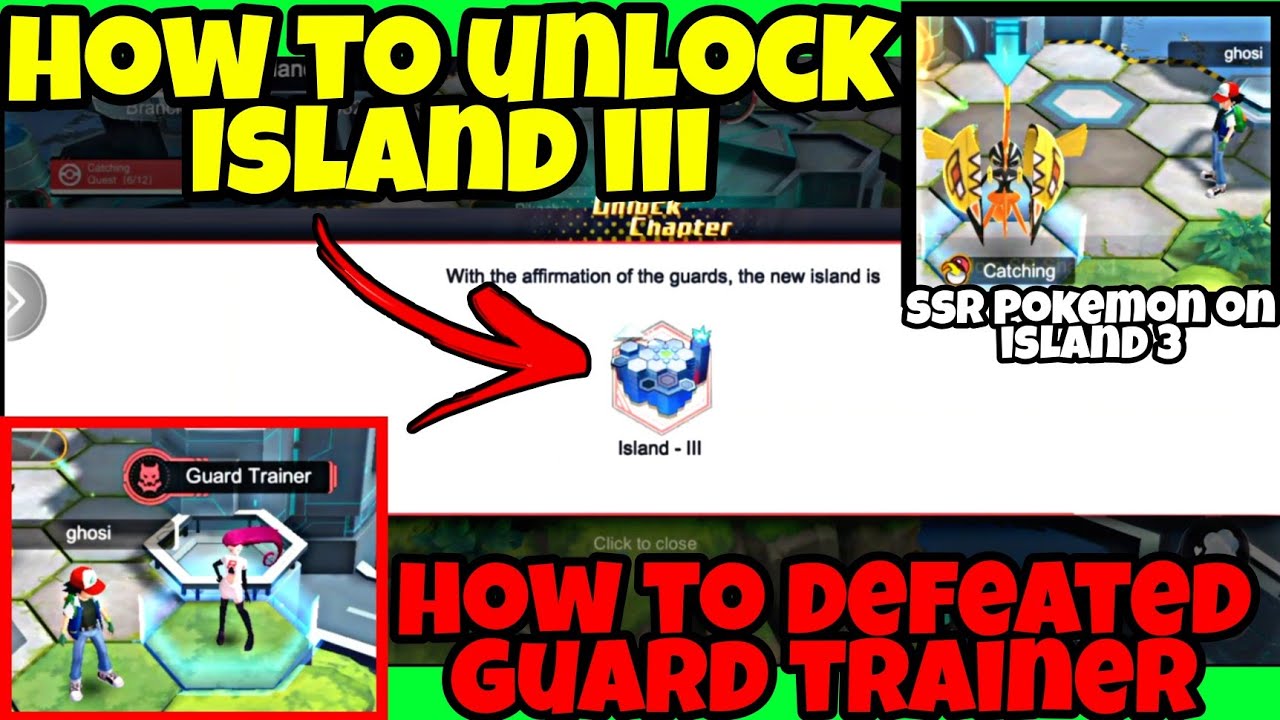 HOW TO UNLOCK ISLAND III (3) in Monster gym Championship in HINDI | Pokeverse World #pokeverse