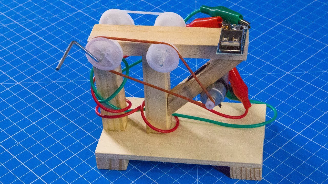 How to make a generator of free electricity at home?