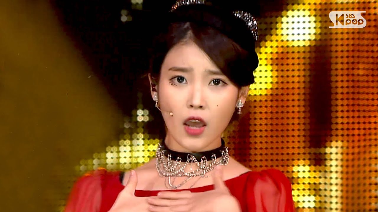 [IU IU] - Красные туфли Красные туфли @ популярная музыка Inkigayo 131027