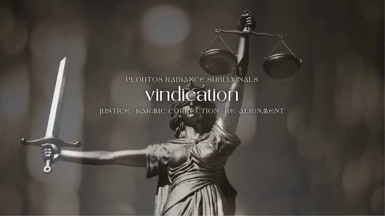 vindication ✨ subliminal for justice, karmic correction + re-alignment [⚠️⚠️warning: powerful⚠️⚠️]
