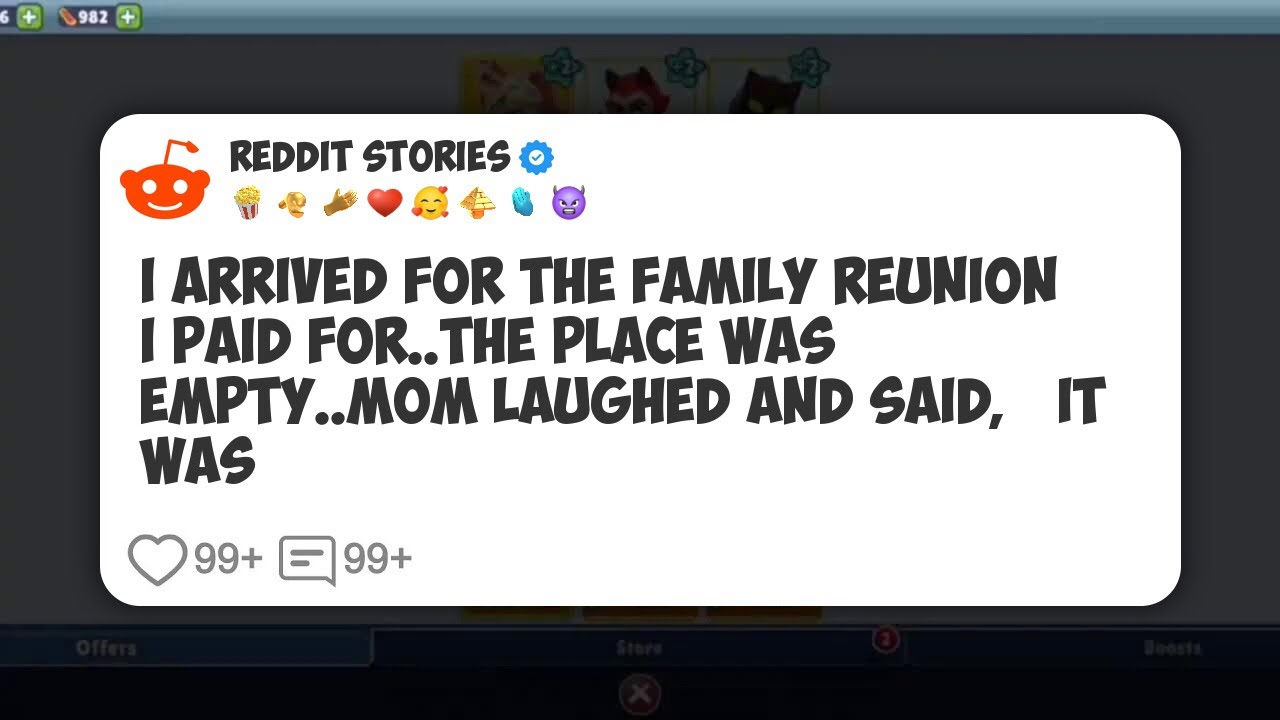 I Arrived For The Family Reunion I Paid For. The Place Was Empty. Mom Laughed And Said #reddit 