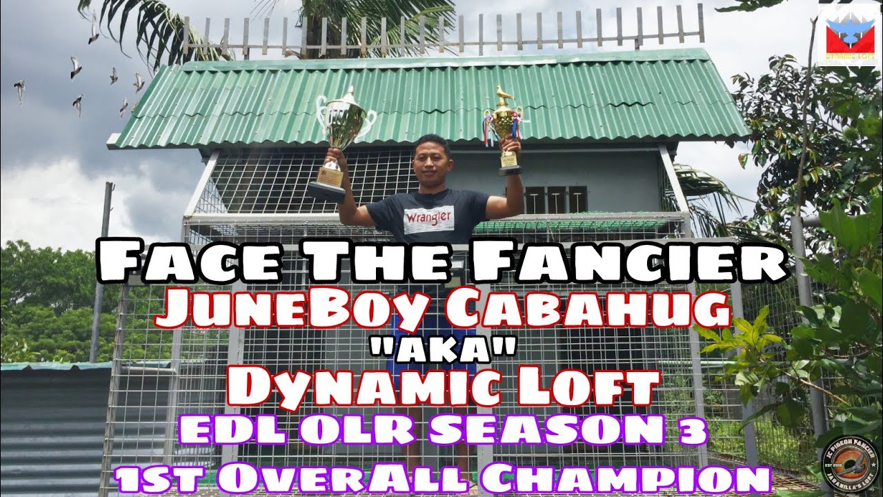 FACE THE FANCIER / EDL OLR season 3 1st Overall Champion. JuneBoy Cabahug 