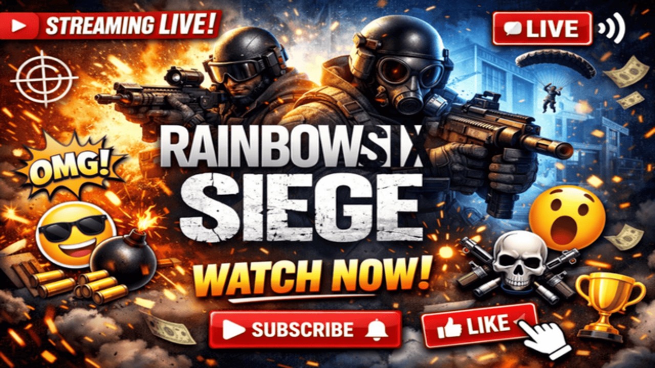 🚨 LIVE NOW! Insane Clutches in Rainbow Six Siege 🔥