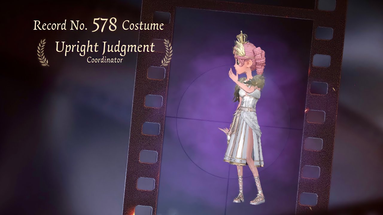 Identity V | Definitely S-TIER! | Coordinator’s New Costume “Upright Judgment” Gameplay
