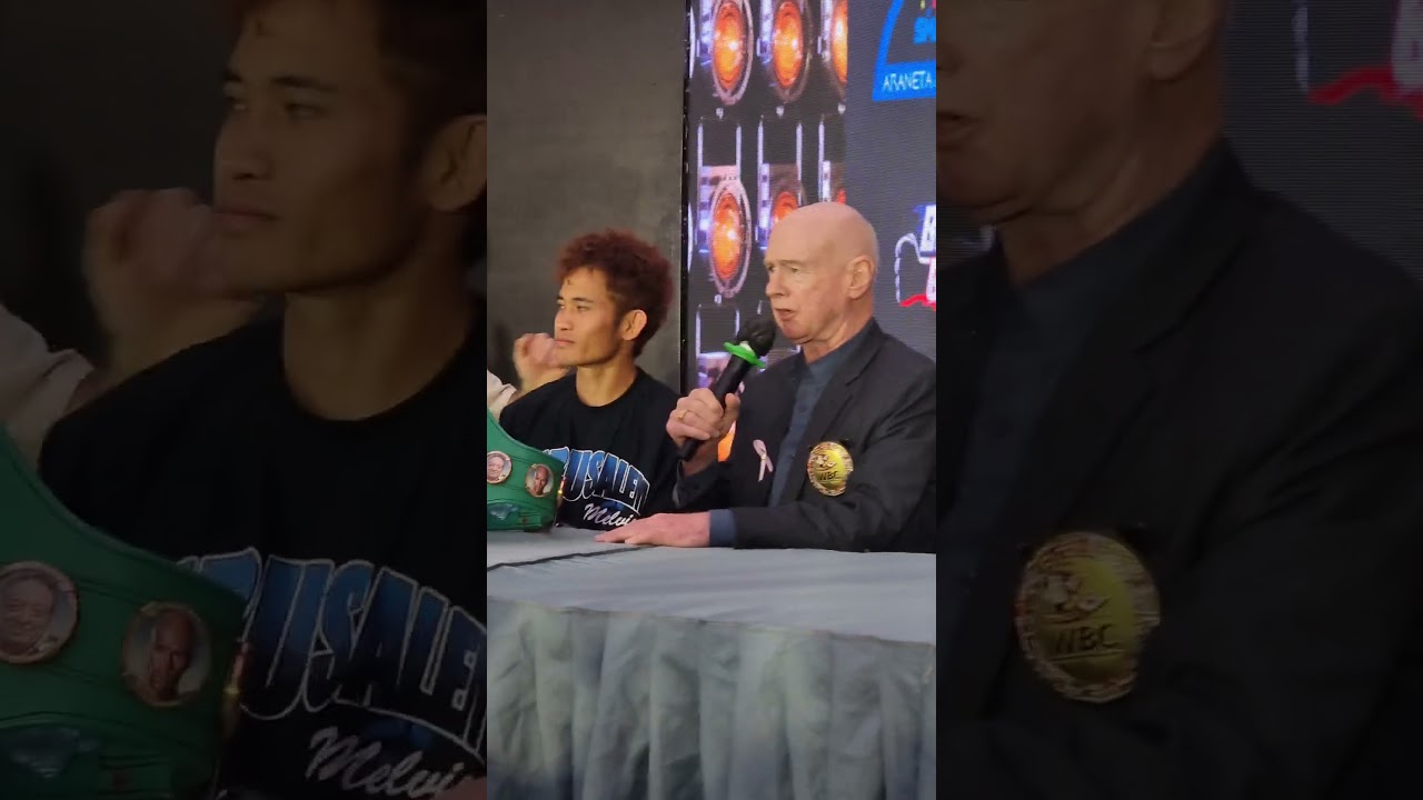 Najwspanialsze! WBC przemawia na konferencji prasowej Thrilla in Manila 2 🔥🔥🔥