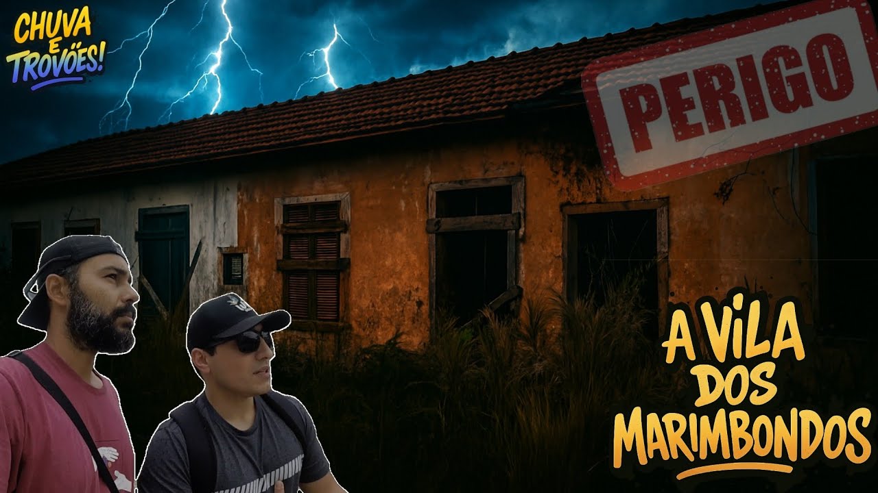 FUGINDO DA CHUVA E DOS MARIMBONDOS !!! #urbex #lugaresabandonados #abandonedplaces 