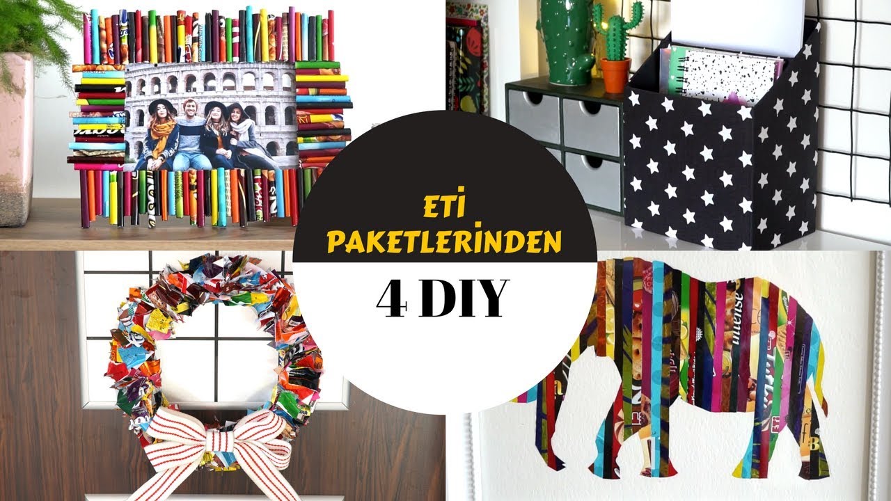 Paketlerle Yapabileceğiniz 4 Kolay DIY!