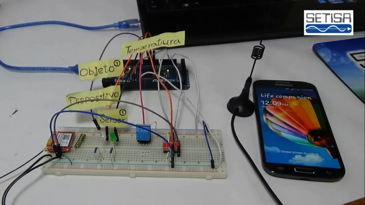 Aplicación inalámbrica con SIM800L