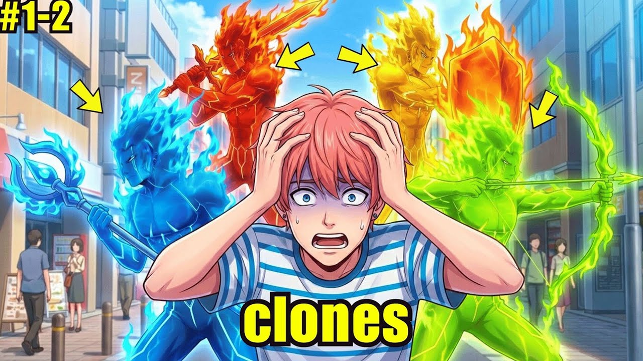 Sus Clones Pelean por Él y Se Vuelve Imparable| Resumen Manhwa