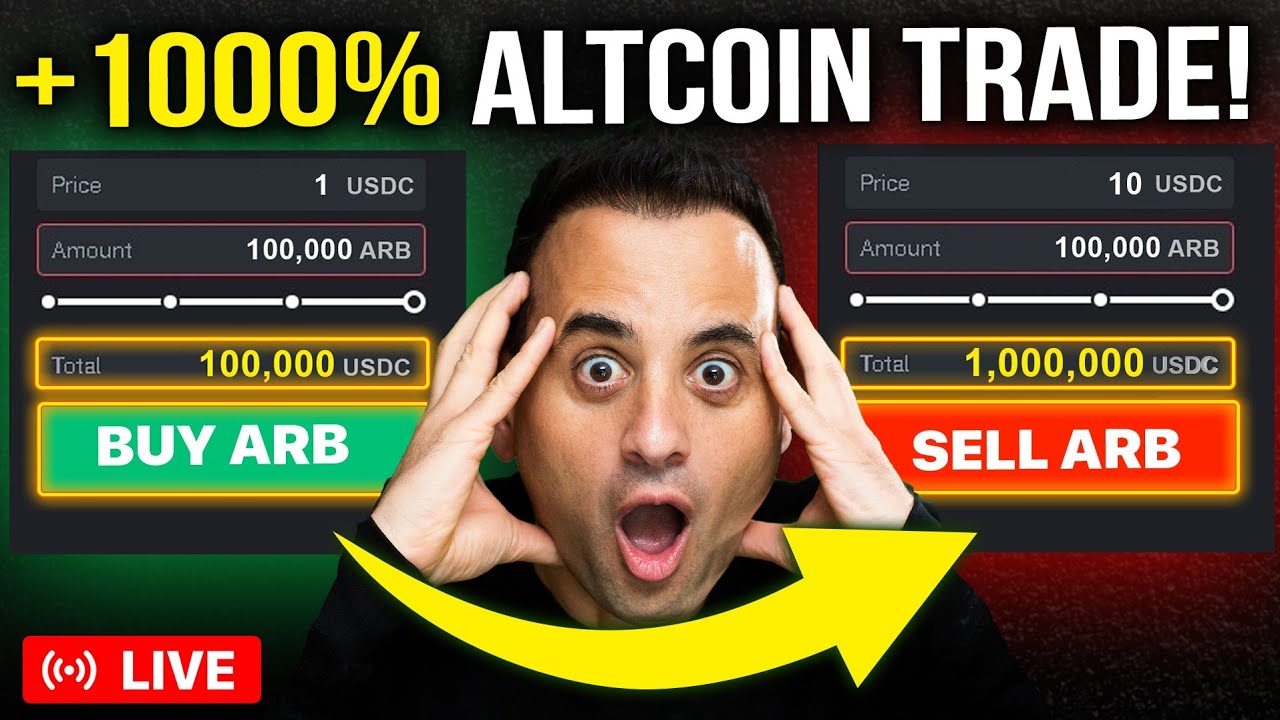 THIS COULD MAKE YOU RICH! (HUGE ARBITRUM TRADE!!)
