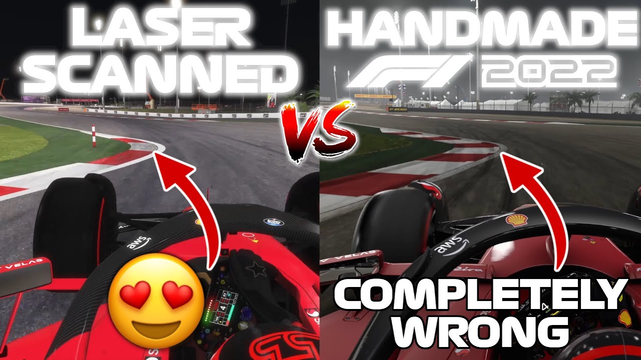 How Much BETTER the LASER SCANNED F1 Version of BAHRAIN Really Is!