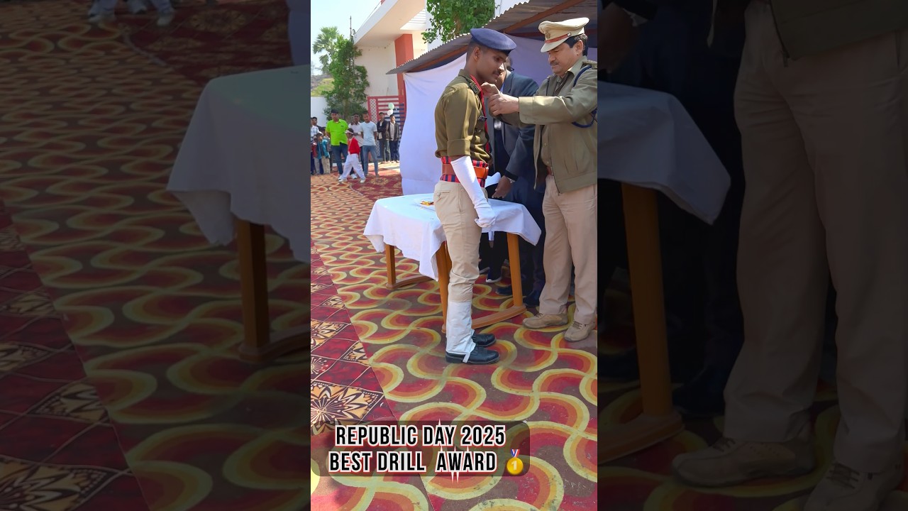 Best Drill Award 🥇 Republic Day 2025 | #shorts #ytshorts #commando #army #republicday #2025 #awards