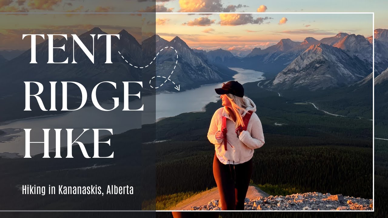 TENT RIDGE KANANASKIS // Against all advice - a breathtaking sunset on this incredible Alberta hike!