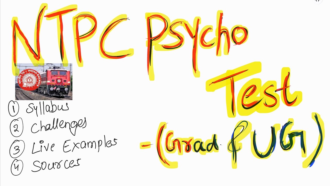 RRB NTPC Psycho Test 2026 | My Experience and Strategy