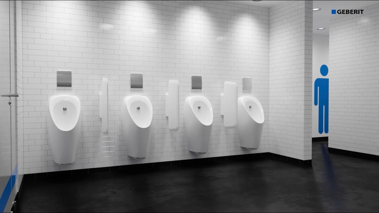 Geberit Tamina Urinal System - Renovation