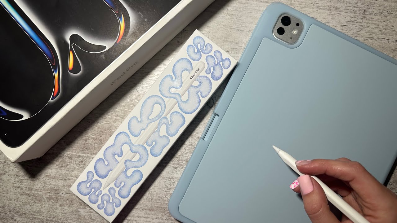 Распаковка Apple iPad Pro m4 2024 и Apple Pencil Pro. Мои впечатления.