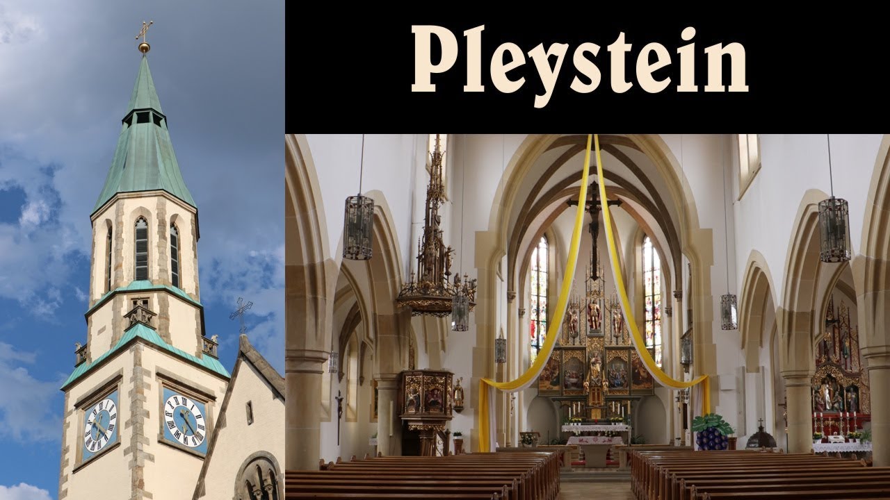 PLEYSTEIN (NEW), Stadtpfarrkirche St. Sigismund - Vollgeläut