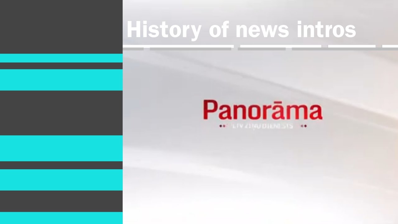 (OUTDATED) History of news intros - LTV Panorāma