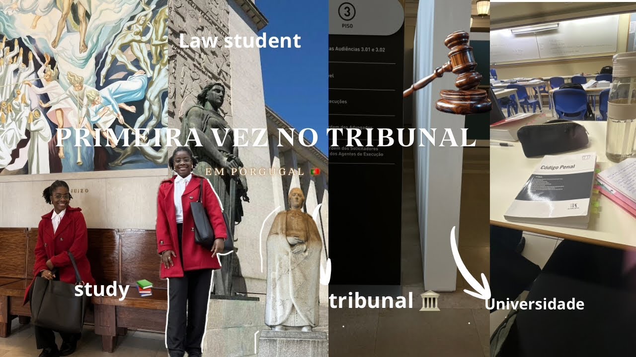 VLOG: Assisti uma audiência no tribunal🏛️ em #portugal 🇵🇹