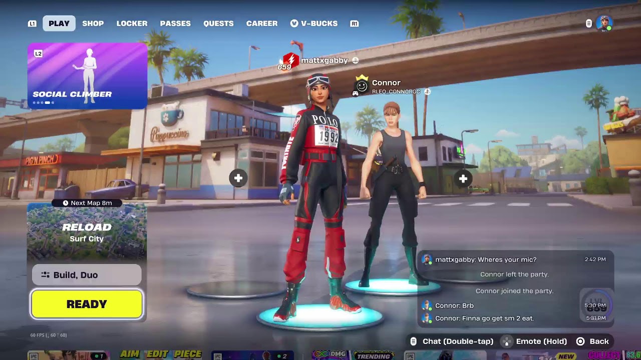 Fortnite with connor