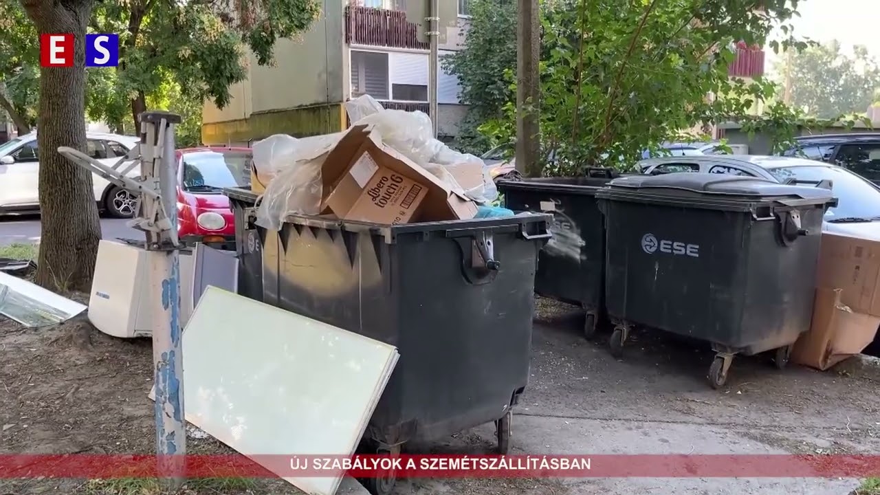Új szabályok a szemétszállításban