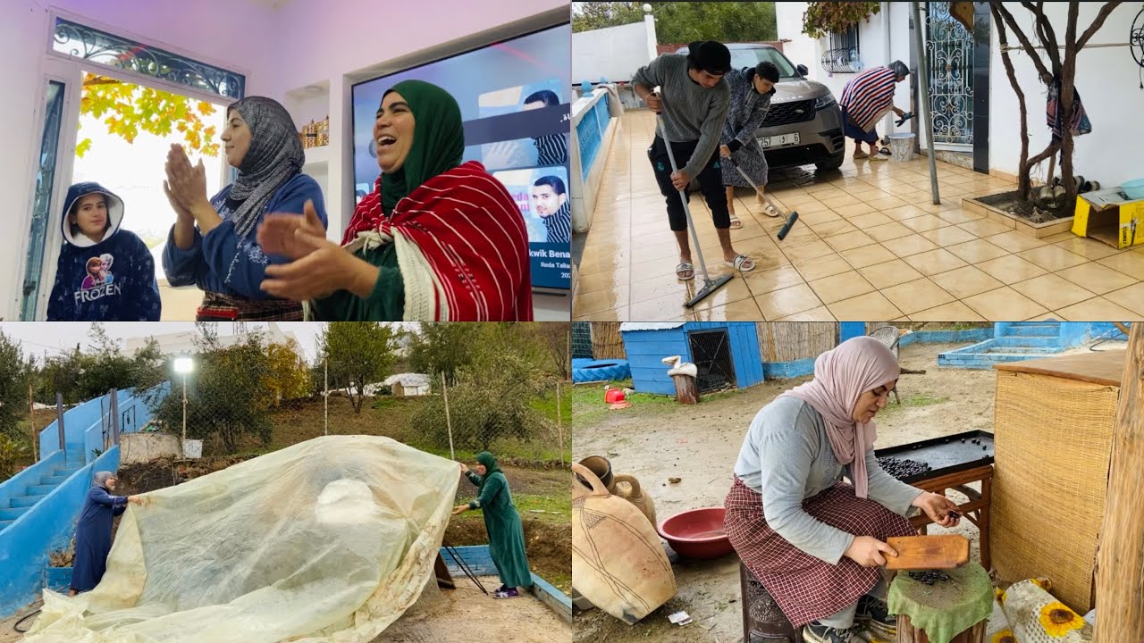 هادي هي الحقيقة ديالنا فاش كطيح الشتاء 😂 الموت د الضحك والدراري مزهينها وخالقين السعادة