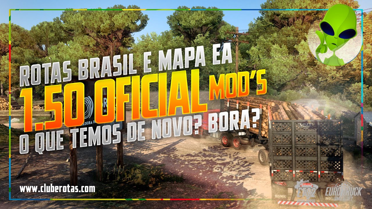 Rotas e Mapa EA. v.1.50 Oficial. O que vem de novo? Bora?