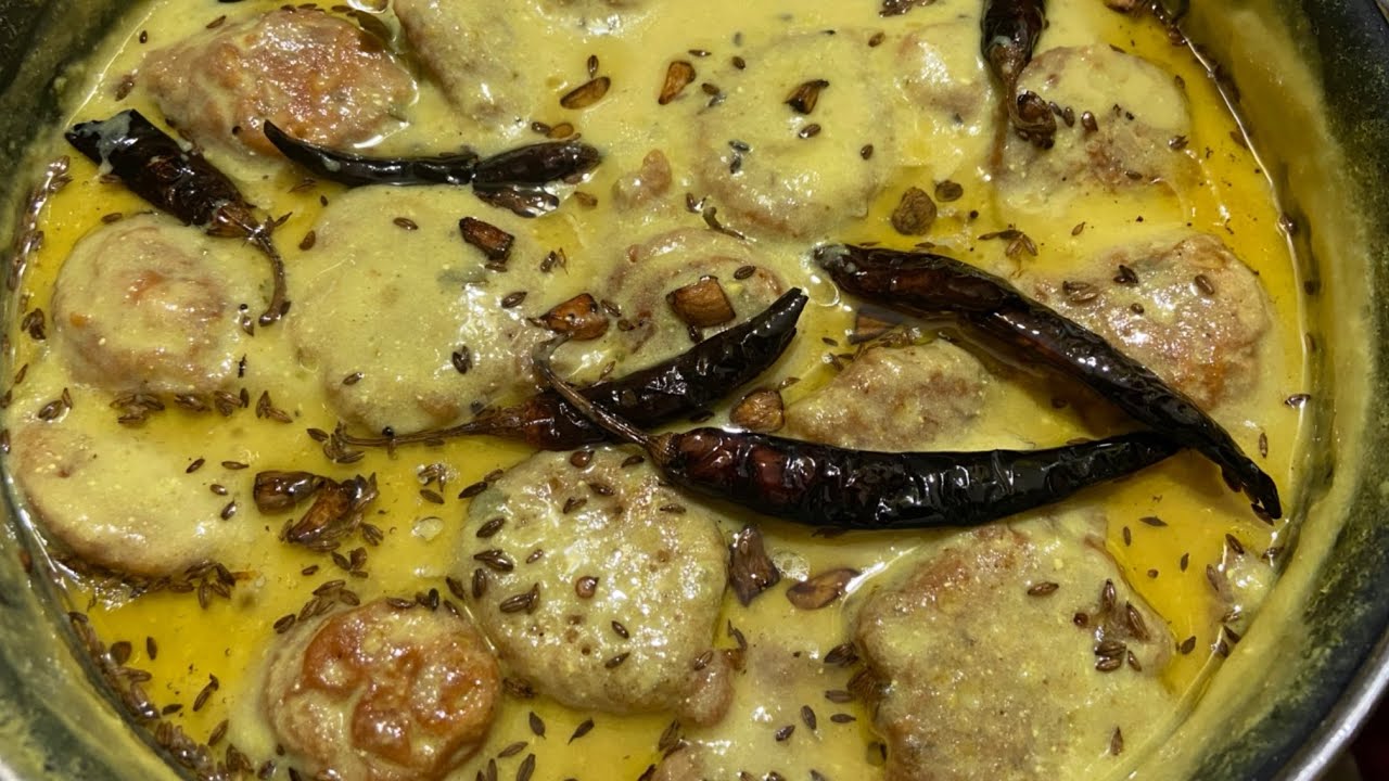 Very tasty and easy Hyderabadi dahi ki kadhi recipe दहीं की कड़ी 