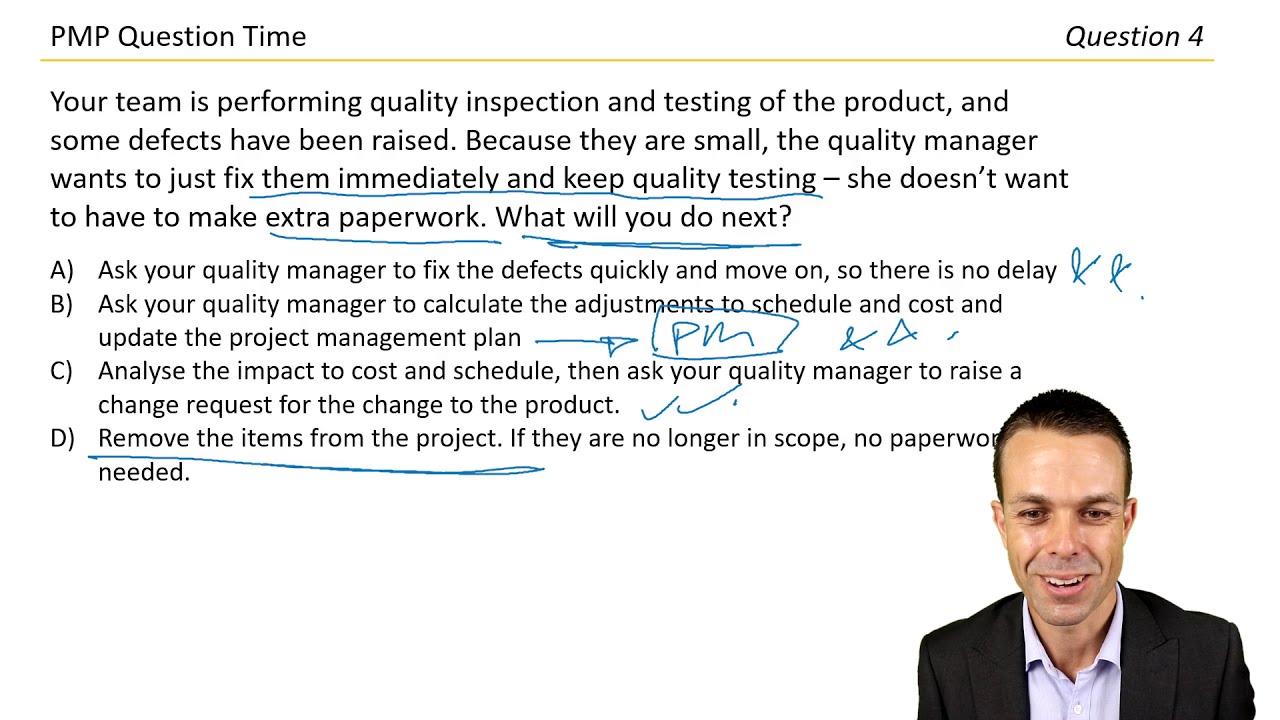 29 - More PMP Practice Questions, Scenario Based