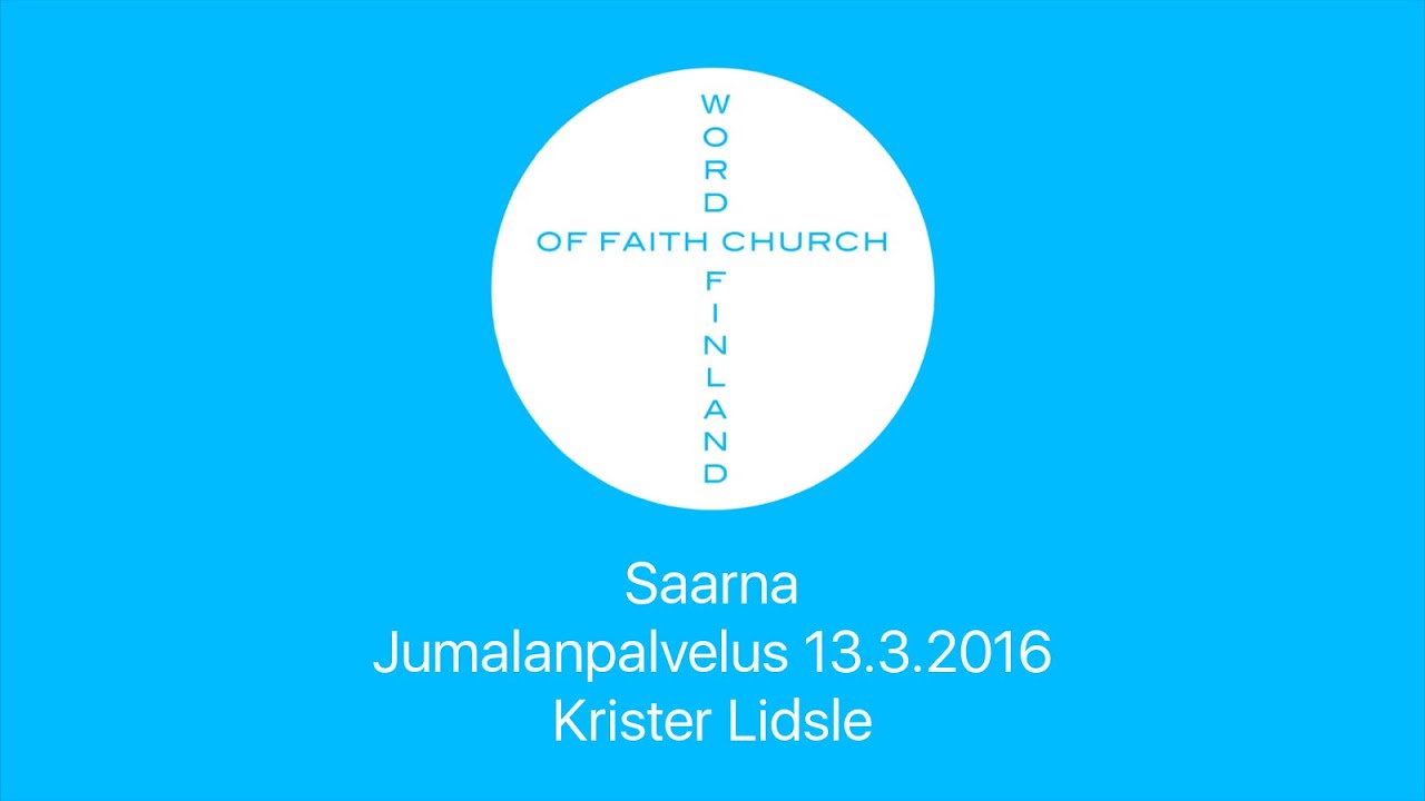 Juurru sanaan | Krister Lidslen saarna 13.3.2016