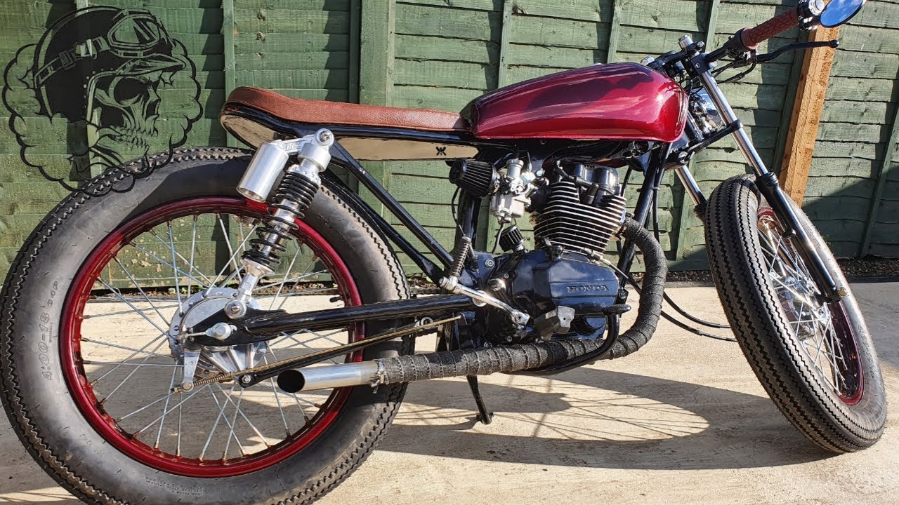 CAFE RACER HONDA CG125-150CC BRATT STYLE PT1