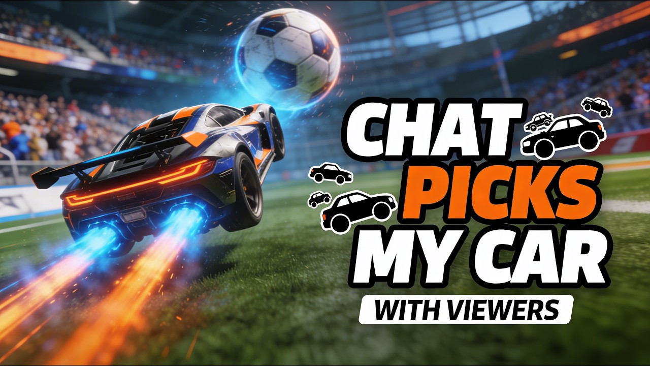 Rocket League: Chat Picks My Car (With Viewers) | Competitive Season 21