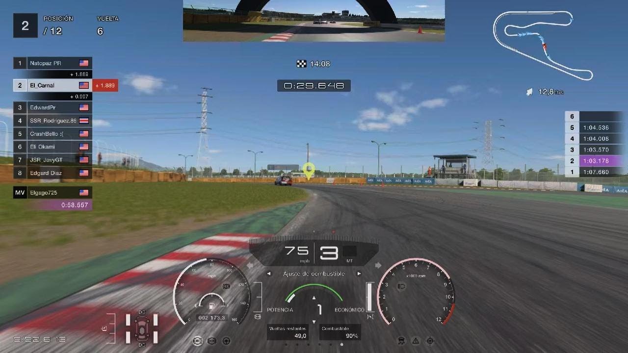 Gran Turismo 7 carrera de 3 equipos Honda war