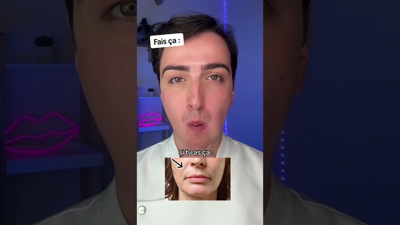 MASSAGE DU VISAGE POUR DIMINUER LES RIDES 🧘🏻 #yogafacial #anti&acirc;ge