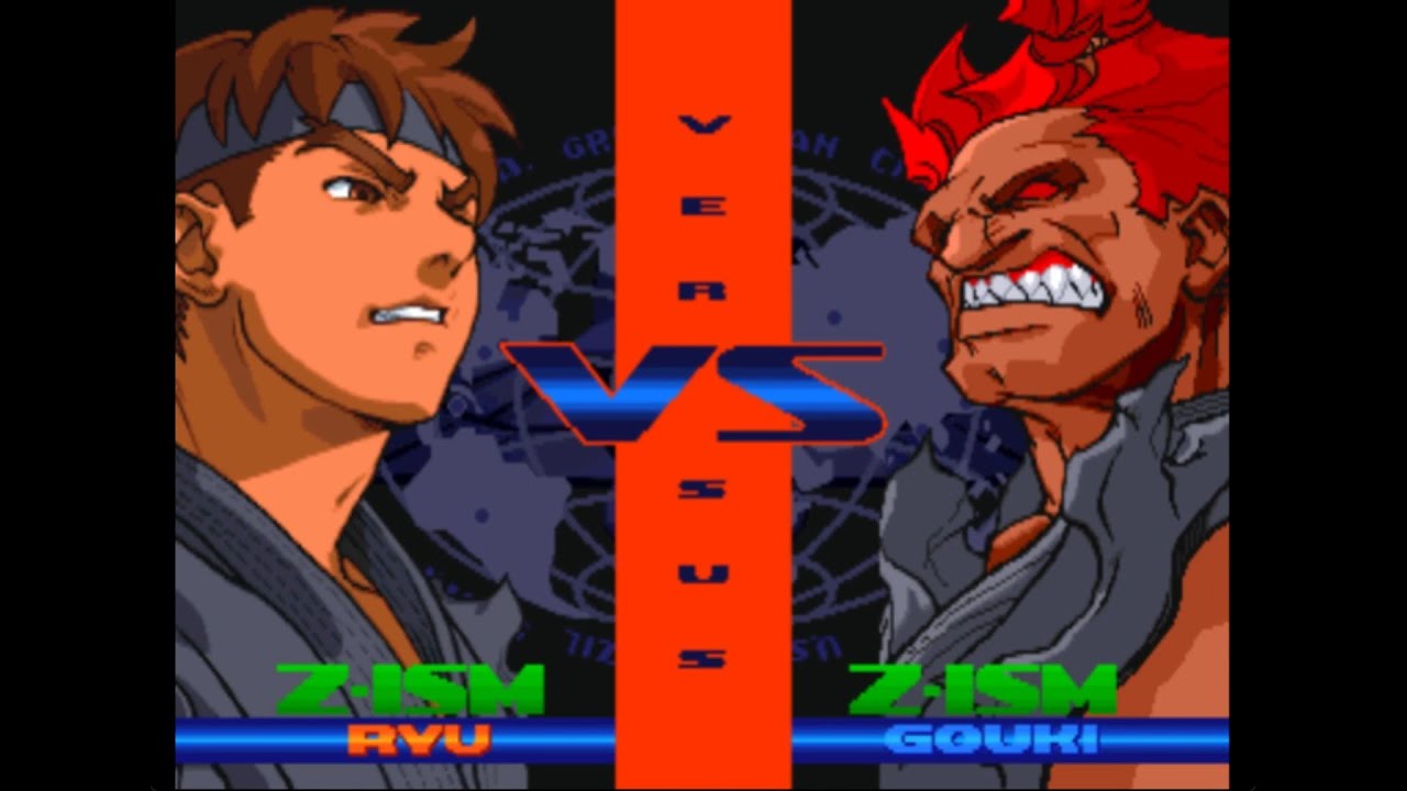 Evil Ryu vs. Akuma (Hardest AI Battle) - HYPER STREET FIGHTER ALPHA - 2023030636