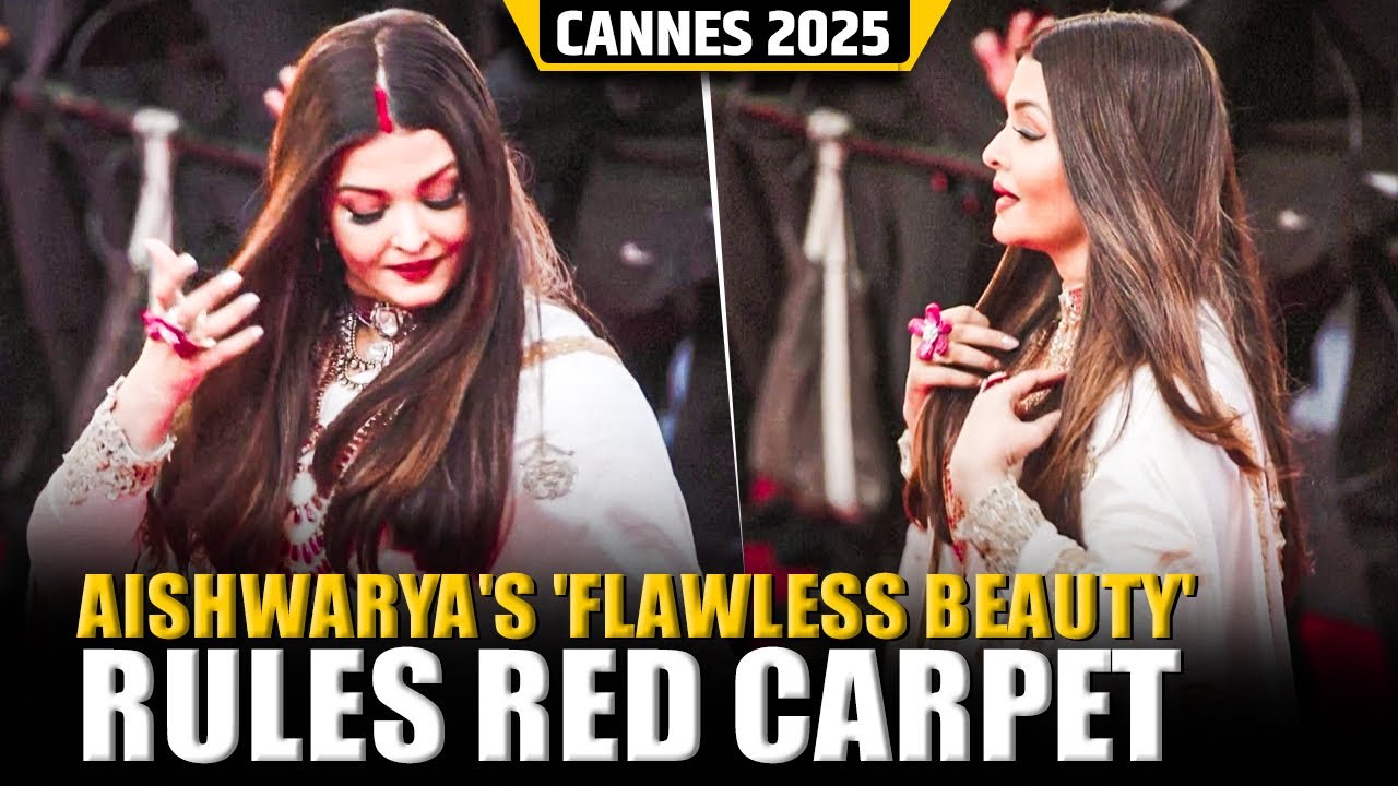 Cannes 2025: Aishwarya Rai's 'Sindoor' look goes viral, divorce rumours get a break, netizens in awe